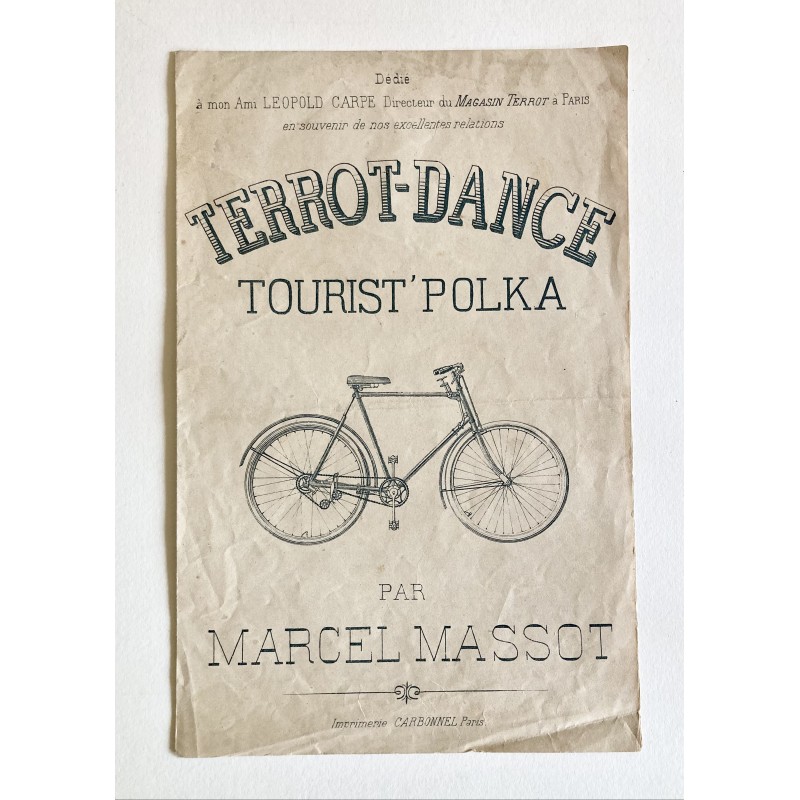 1906 - Partition Terrot-Dance Tourist' Polka par Marcel Massot (Piano)