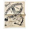 1947 - Partition "Recueil des chansons officielles du Tour de France 1947" - éditions Paul Beuscher
