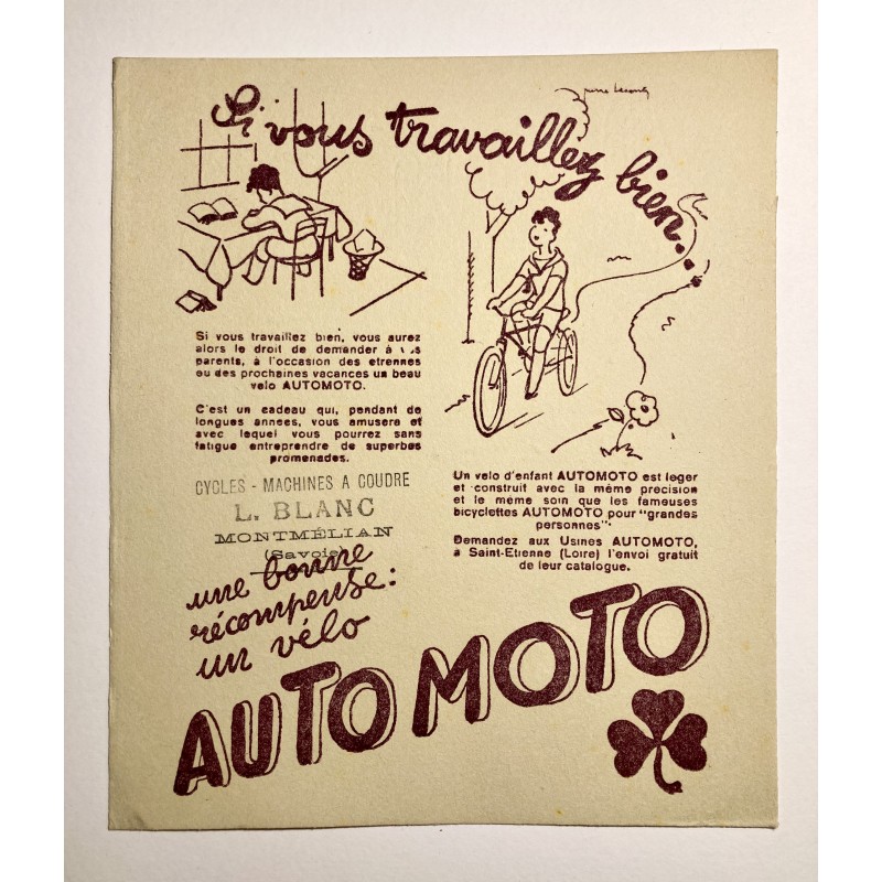 Buvard Cycles Automoto 1