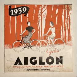 1939 - catalogue Cycles Aiglon