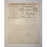 A. Fourmeaux successeur (ancienne maison Gervais-Doré) à Cheney (Yonne) - Lettre à entête du 28 septembre 1925