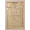 Constructions Mécaniques de la Loire à Saint-Etienne (Loire) - Lettre à entête du 5 mars 1914