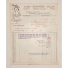 Cycles Bernasse à Toucy (Yonne) - Lettre à entête du 10 août 1936
