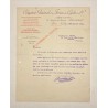 Comptoir Général des Freins de Cycles Limited à Paris-Neuilly (Seine) - Lettre à entête du 27 janvier 1911