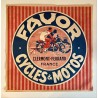 Affiche cycles & motos Favor à Clermont-Ferrand (Puy-de-dôme) - 50 x 50 cm