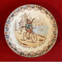 Assiette "Cycliste"  3 -...