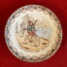 Assiette "Cycliste"  3 - K&G Lunéville