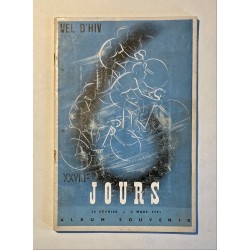 1951 - Vel' d'Hiv' - Album souvenir des 6 jours de Paris du 28 février au 6 mars 1951