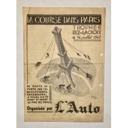 1942 - La Course dans Paris...