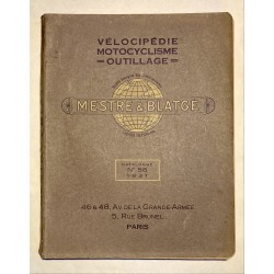1931 - Catalogue Mestre &...