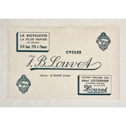 Buvard Cycles J.B. Louvet à Le Blanc (Indre)