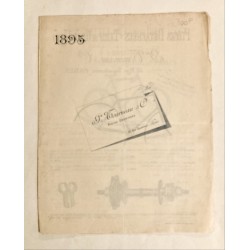 1895 - Catalogue Cycles...
