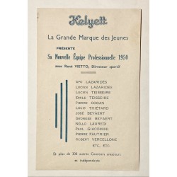 1950 - Publicité équipe...