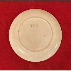 Assiette "les cyclistes"  1 - HB & Cie