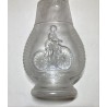 1908 (circa) - Bouteille Legras à décor de vélocipède et de grand bi