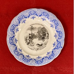 Assiette parlante - série "Les grandes découvertes du siècle" 9