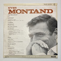 1968 - Disque Yves Montant - La bicyclette (photo avec cadre en croix)
