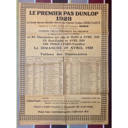 1928 - Affiche "Le premier...