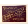 1891 - Catalogue Vélocipèdes Dombret & Jussy à Saint-Etienne (Loire)