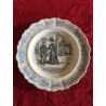 Assiette "La Vélocipédomanie"  5 - Creil et Montereau