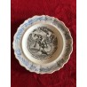 Assiette "La Vélocipédomanie" 11 - Creil et Montereau