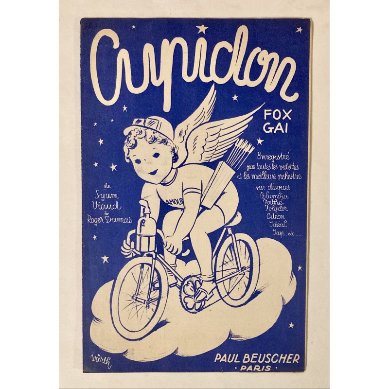 1939 - Partition Cupidon - Syam Viaud  & Roger Dumas - Editions Paul Beuscher