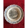 Assiette "La Vélocipédomanie" 12 - Creil et Montereau
