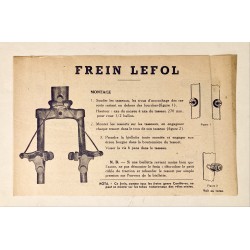1950 - Publicité / Notice...