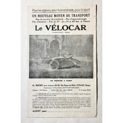 1930 - catalogue Vélocar...