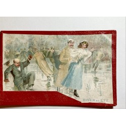 1900 - Carte postale à...