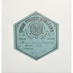 1904 - carte de membre de...