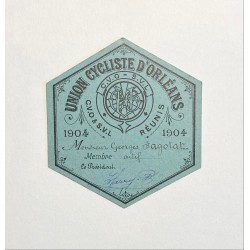 1904 - carte de membre de...