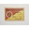 1906 - carte de membre de l'Union Cycliste d'Orléans