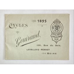 1895 - catalogue des Cycles...