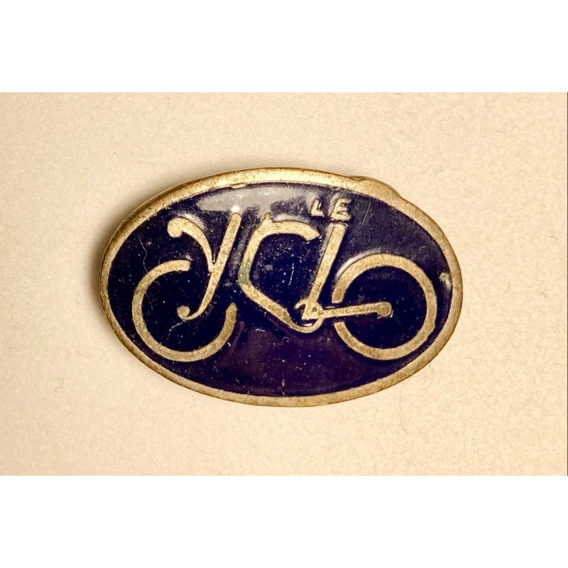 Insigne de boutonnière "Le Cyclo" (accessoires pour cycles)