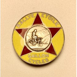 Broche du Rallye Etoile du club cyclotouriste 'Gaillon Cycles'
