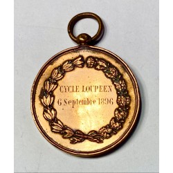 1896 - Médaille Cycles...