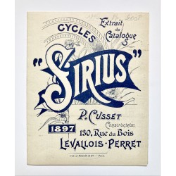 1897 - Extrait du catalogue...