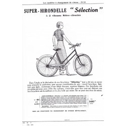 1936 - vélo dame Rétrodirect "Super-Hirondelle" (Saint-Etienne) modèle selection - C031