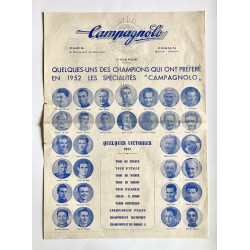 1953 - Feuillet Campagnolo...