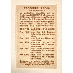1950 (circa) - Image à collectionner des produits Raoul à La Rochelle (Charente-Maritime) - Le Bicycle 2