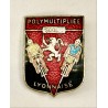Broche de la Polymultipliée Lyonnaise au nom de la SCOL (année inconnue)
