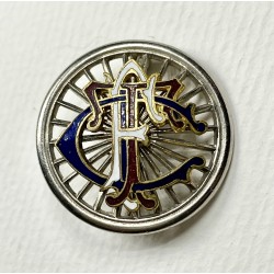 Broche TCF (Touring Club de France) - version argentée