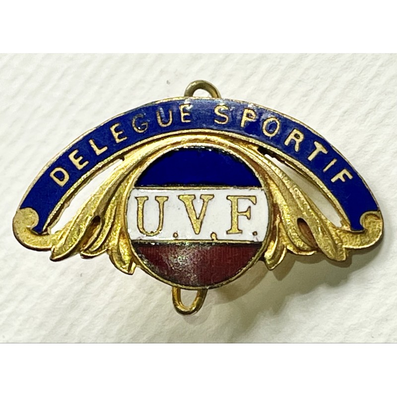 Broche délégué sportif de l'UVF (Union Vélocipédique de France)