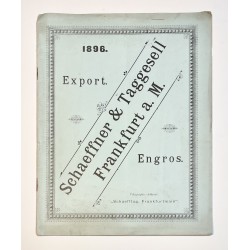 1896 - catalogue Schaeffner...