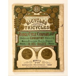 1890 - catalogue des Cycles...