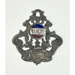 1901 - Médaille UVF (Union Vélocipédique de France) - commission d'amateurisme 1901