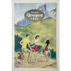 1952 - Catalogue Cycles Peugeot à Valentigney (Doubs)