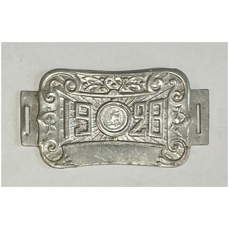 1928 - Plaque fiscale vélo 1928