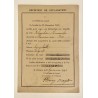 1941 - Récépissé de déclaration d'une bicyclette - Loiret  (6 exemplaires différents)